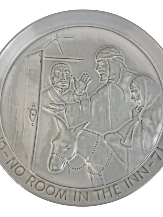 Frankoma Other - Vintage Frankoma 1971 "No Room In The Inn" Christmas Collector Plate John Frank